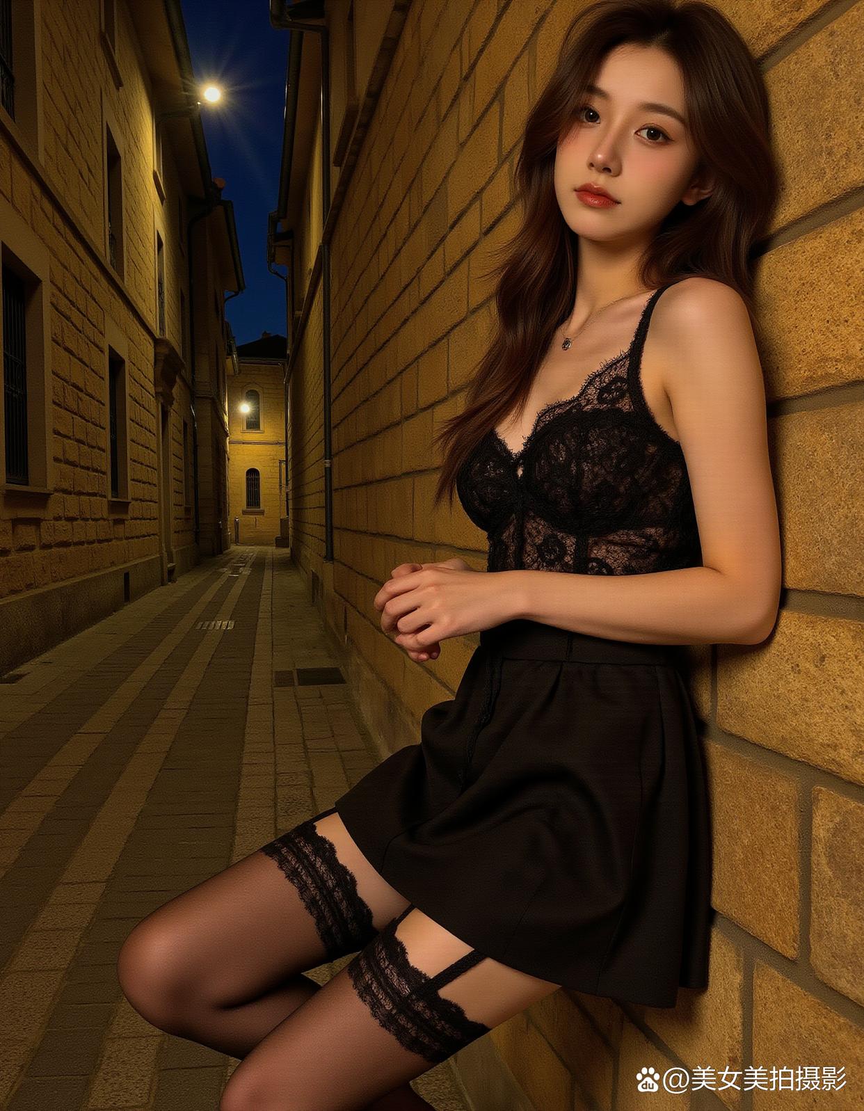 这组街拍美女，简直美如画！